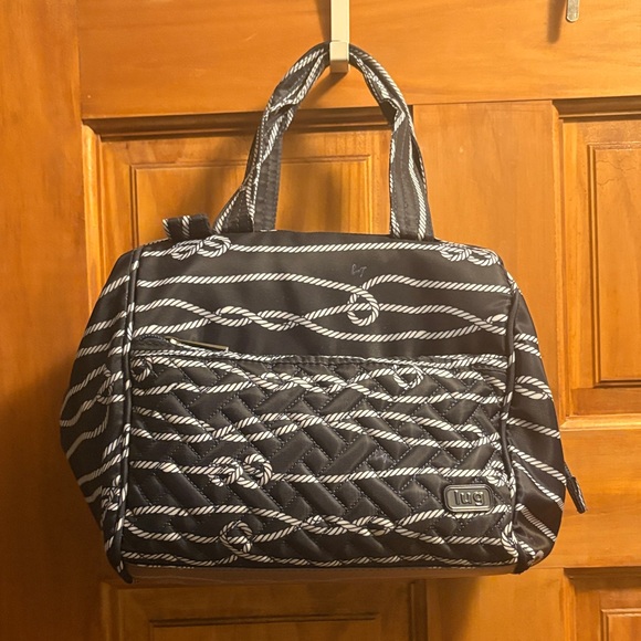 lug Handbags - Lug Nautical Navy style lunch bag
